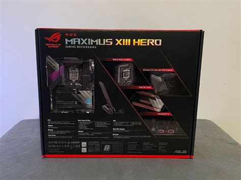 Asus Rog Maximus Xiii Hero Motherboard Review Latest In Tech