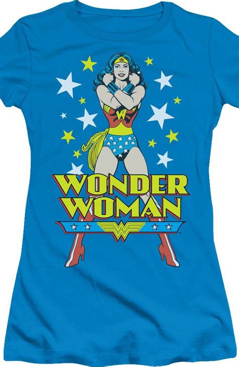 Posing Wonder Woman Shirt Dc Comics Licensed Wonder Woman T Shirt