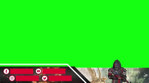 Free Animated Gaming Overlay Green Screen Overlay Youtube