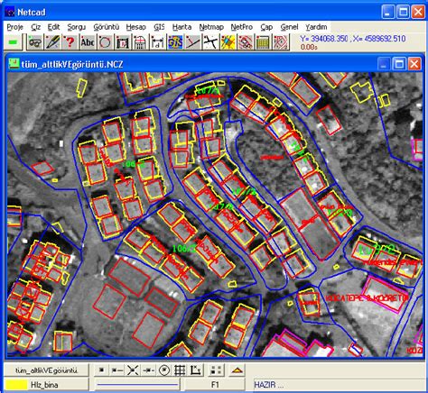 Analysis Of On Screen Manual Digitizing Results For Buildings From The