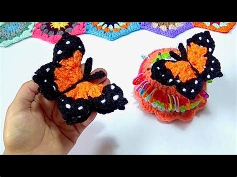 Bonitas Mariposas Monarca Para Principiantes De Tejido A Crochet