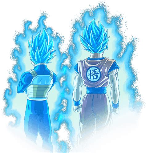 Goku Ssgss Vegeta Ssgss Render[bucchigiri Match] By Maxiuchiha22 On