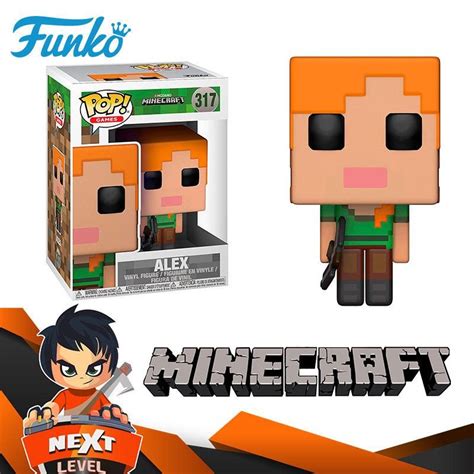 Funko POP Games Minecraft Alex Collectible Figure 40 OFF