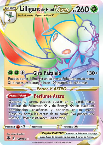 Lilligant De Hisui V Astro Resplandor Astral Tcg Wikidex La