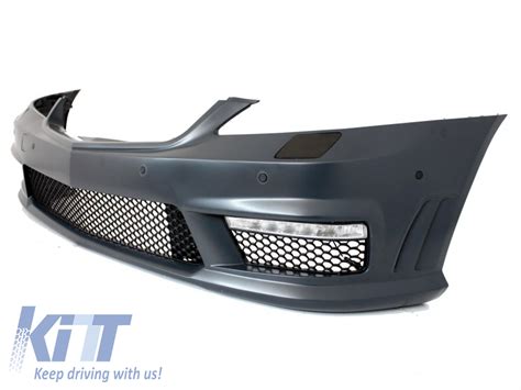 Complete Front Bumper Assembly With Central Grille Suitable For