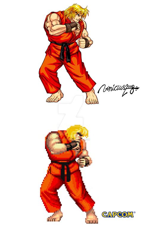 Ken Street Fighter Ii By Viniciusmt2007 On Deviantart