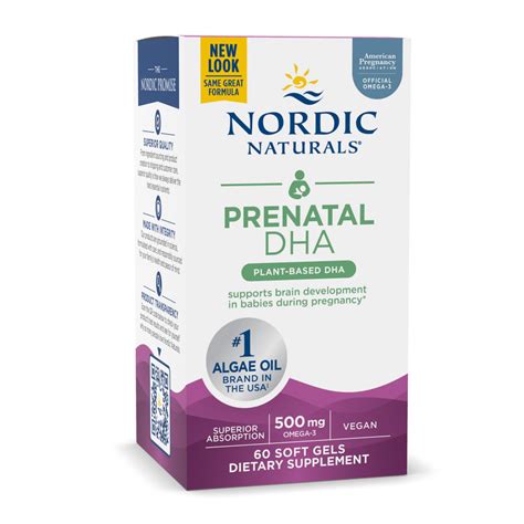 Vegan Prenatal Dha Nordic Naturals