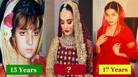 Famous Pakistani Celebrities Who Got Marriage In Early Age Youtube