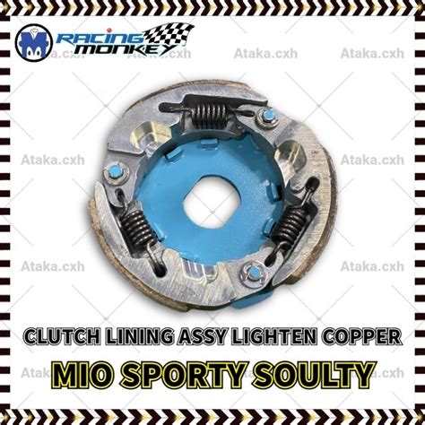 Racing Monkey Clutch Lining Assembly Heavy Steel Nmax M Aerox Click