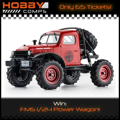 FMS FCX24 1 24 Power Wagon Scaler RTR Red Hobby Comps