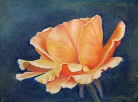 Sammy S Rose X Post Oil Pastels Wetcanvas Oil Pastel Watercolor