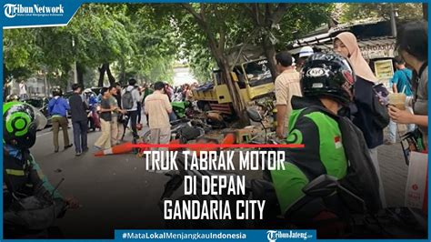 Kecelakaan Truk Tabrak Belasan Motor Sopir Hilang Konsentrasi Saat