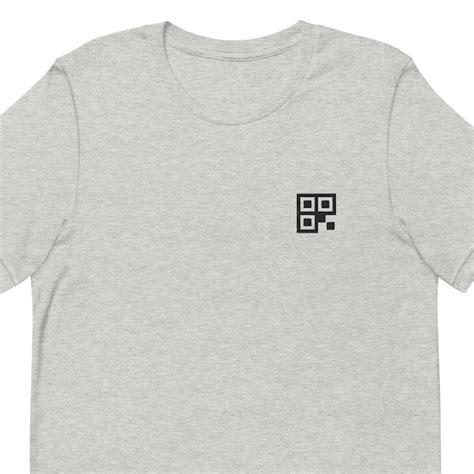 Qr Code Tshirt Etsy