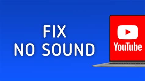 How To Fix No Sound In Youtube On Pc Youtube