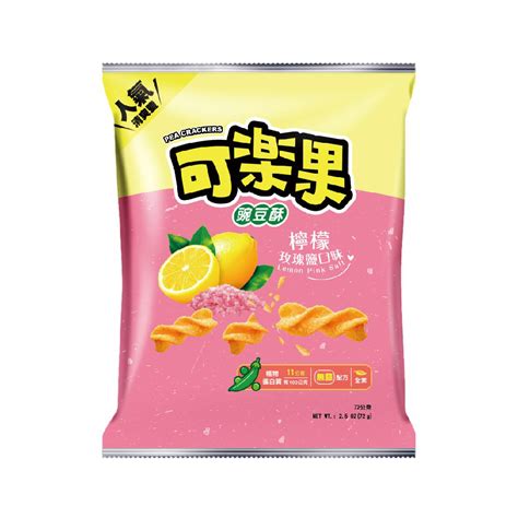 可樂果檸檬玫瑰鹽口味72g ★聯華食品e購網★