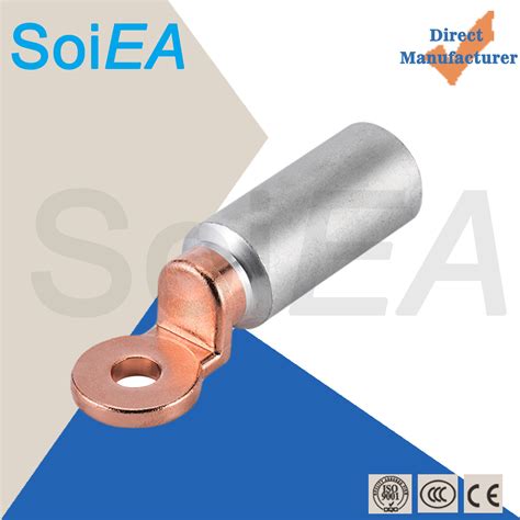 Dtl Type Mm Copper Aluminum Flat Solder Round Terminal Cable Lug