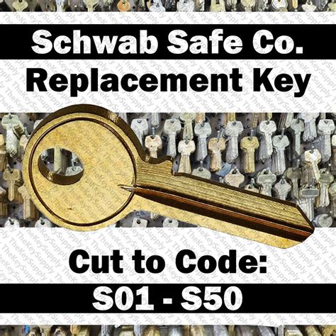 Schwab Sentry Hudson Replacement Key Cut To Code S S Ebay