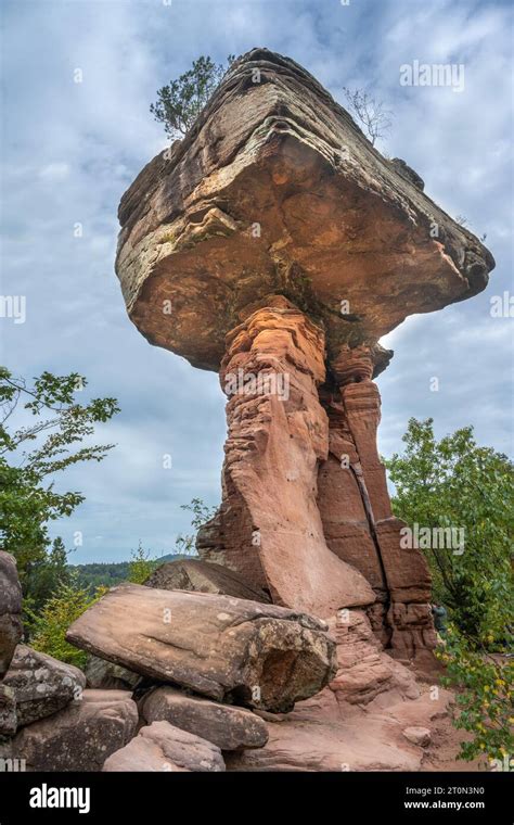 Teufelstisch Bei Hinterweidenthal Fotos Und Bildmaterial In Hoher