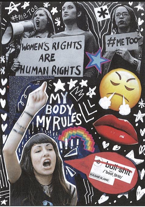 Feminist Punk Feminist Theory A Level Sketchbook Art Sketchbook