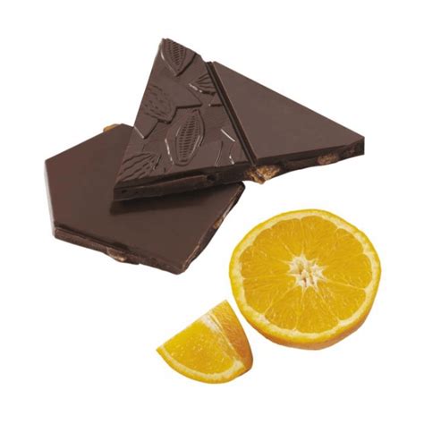 Tablette De Chocolat Noir Manjari Aux Ecorces D Oranges G Valrhona