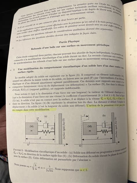 Concours X ENS Physique et SI Sujet 2024 MP Génération Prépa