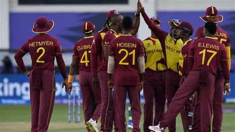 West Indies Vs Bangladesh Cricket Score T20 World Cup 2021 Match