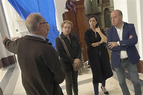 El Alcalde Manolo Bar N Visita Las Actuaciones De Blanqueo Y Limpieza