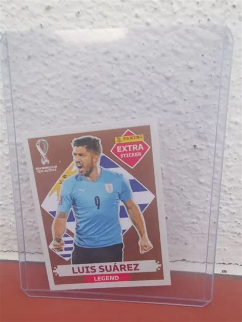 PANINI FIFA WORLD Cup Qatar 2022 World Cup Extra Sticker Luis SUAREZ