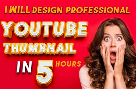 Design Amazing Youtube Thumbnail In Hours By Amd Fiverr