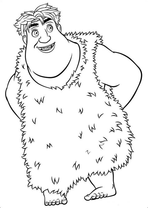 Dibujos Para Colorear Los Croods 7