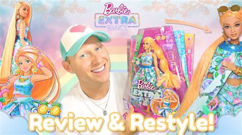 Barbie Extra Fancy Tropical Sunset Review Restyle Lookbook