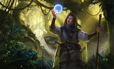 Artstation Forest Mage