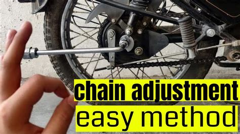 Royal Enfield Chain Adjustment Bullet Chain Tightening Easy Chain