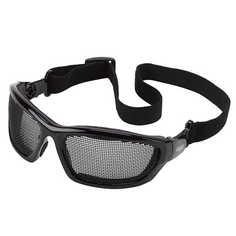 Elvex Airspecs Stainless Steel Mesh Safety Glasses