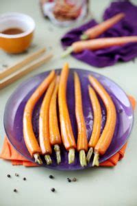 Carottes glacées au sirop d érable chefNini