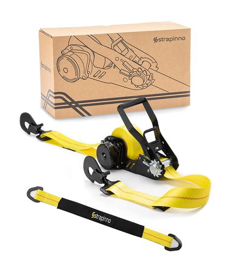 Buy Strapinno Retractable Ratchet Tie Down Strap 2in X 16ft Heavy Duty