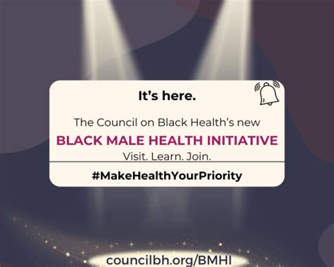 News Events Council On Black Health