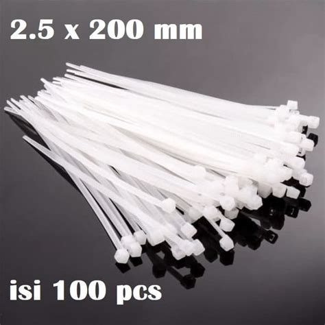 Kabel Ties 20 CM Cable Ties 2 5 X 200 MM Nylon Cable TIE 100 Pcs 20 Cm