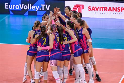 Coppe Europee Femminili Vittorie Per Novara E Scandicci Federvolley