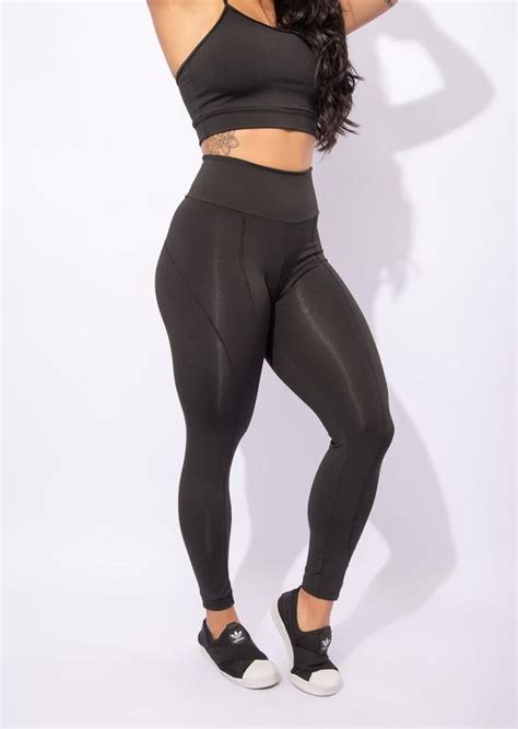 Calça Legging Empina Bumbum Newstyle Fitness Academia Feminina Cos Alto