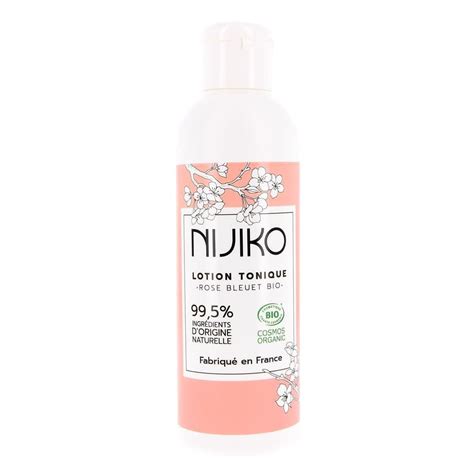 Nijiko Lotion Tonique Rose Bleuet Bio Ml Paraphamadirect