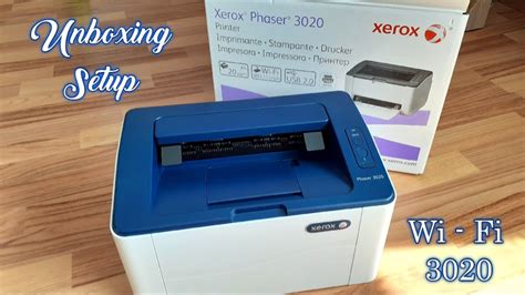 Xerox Phaser 3020 Printer Unboxing Setup YouTube