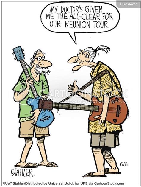 Old Rockers Cartoons And Comics Funny Pictures From CartoonStock