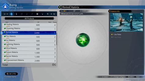 How To Get The Revival Materia In Final Fantasy VII Rebirth