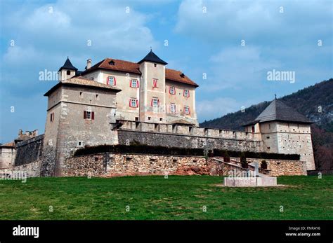 Italy, Trentino Alto Adige, Castel Thun Castle Stock Photo - Alamy