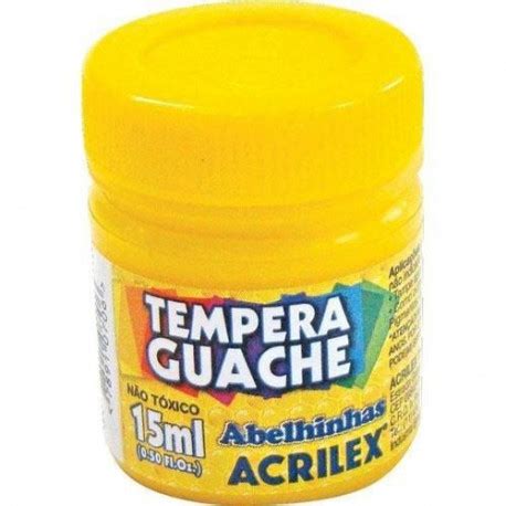 Tinta Guache Acrilex Amarelo Ouro Ml C