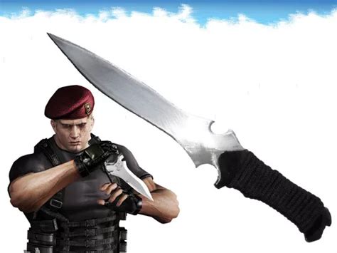 Faca Jack Krauser Tática Militar Resident Evil Aço Carbono Mercadolivre