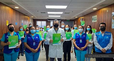 Unsm Y Essalud Celebran Convenio Para Implementar Programa Mi Salud