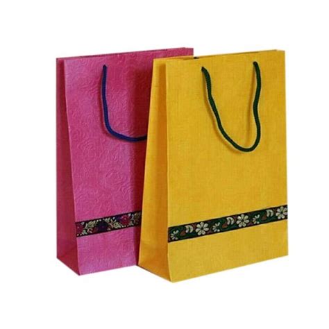 Craft Paper Gift Carry Bag Capacity 1 5 Kg 100 250 Gsm At Rs 10 In Pune