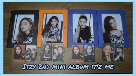 Unboxing Itzy 있지 2nd Mini Album Itz Me All 3 Version Youtube